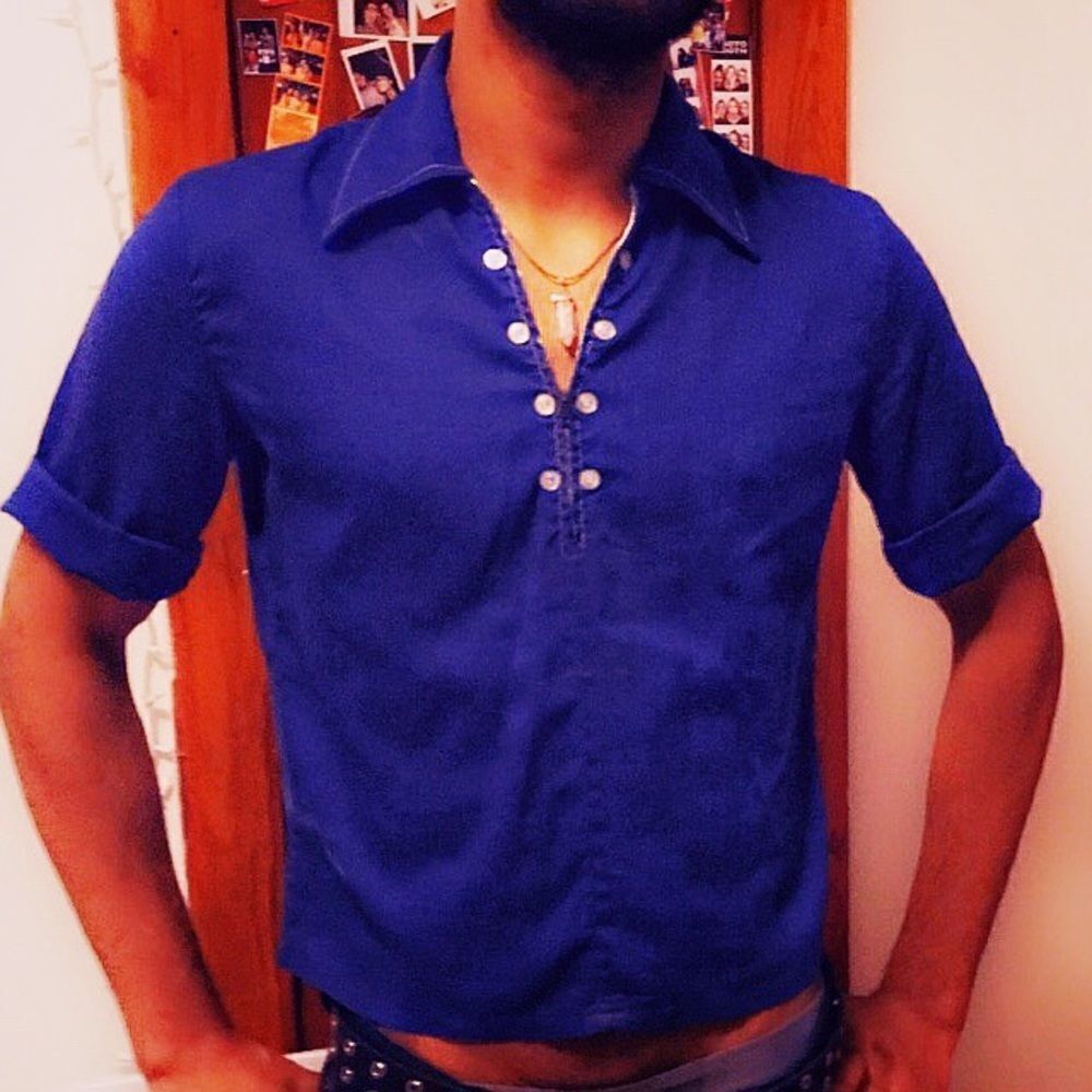 Vintage 1970s Permanent Press Brand Men’s Shirt
